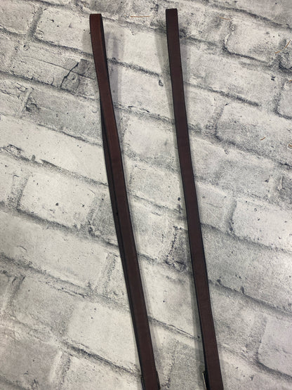 Tory Leather Side Reins w/ Donuts XL