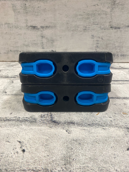 5" Compositi Stirrups Blue & Black