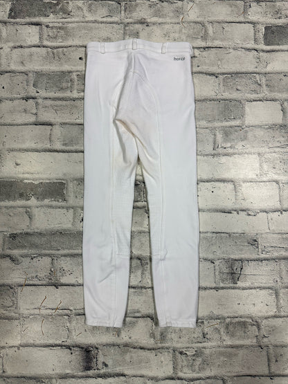 Horze FS Breeches White Childrens L