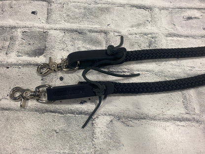 Copper Canyon Poly Roper Reins Black