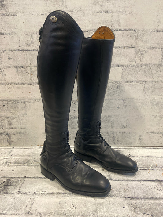 Deniro Feild Boots Black 8 H17.5" C13"