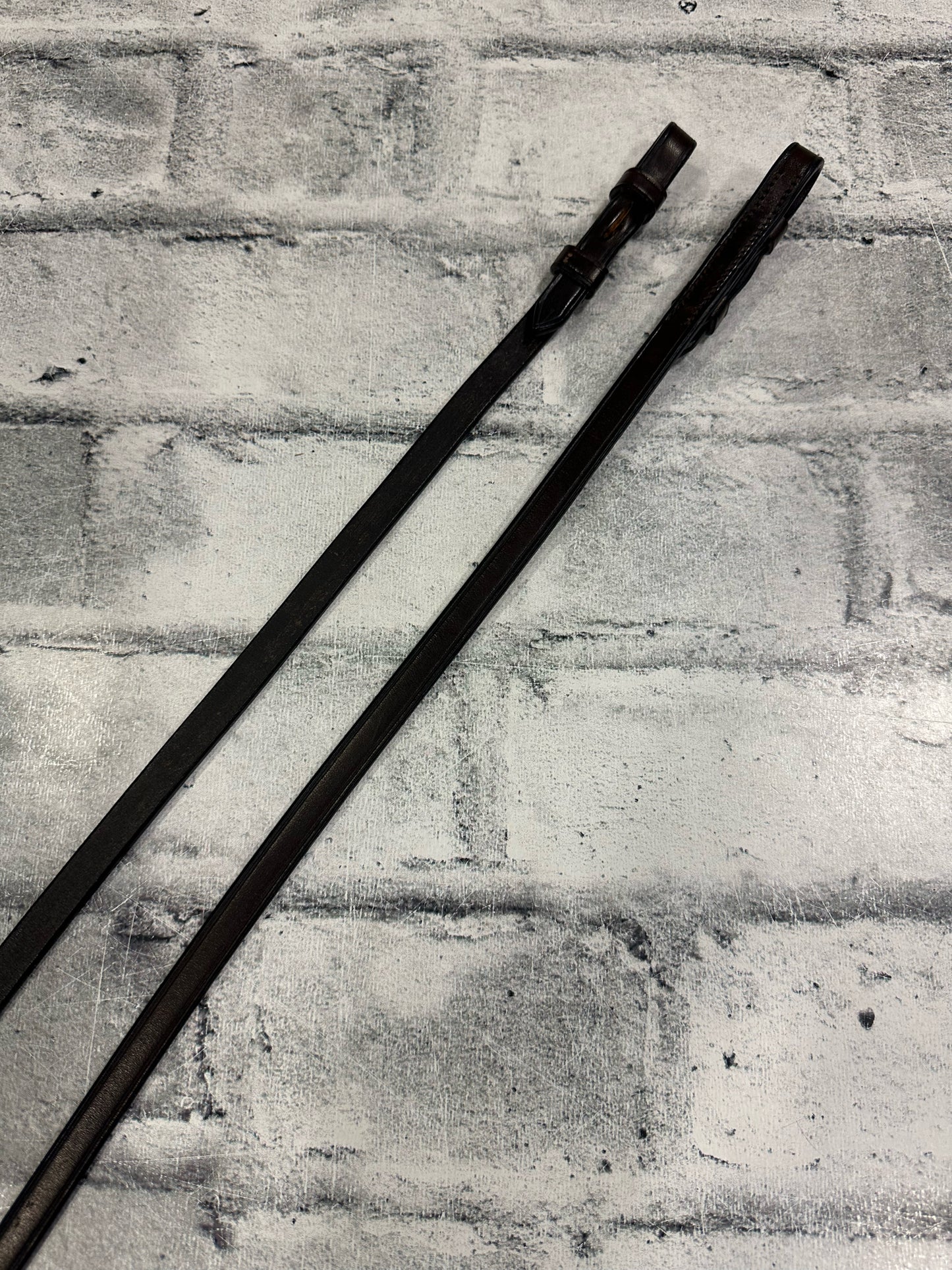 3/4" Curb Reins Brown