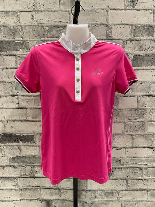 Pikeur SS Show Shirt Hot Pink M (EU38) NEW
