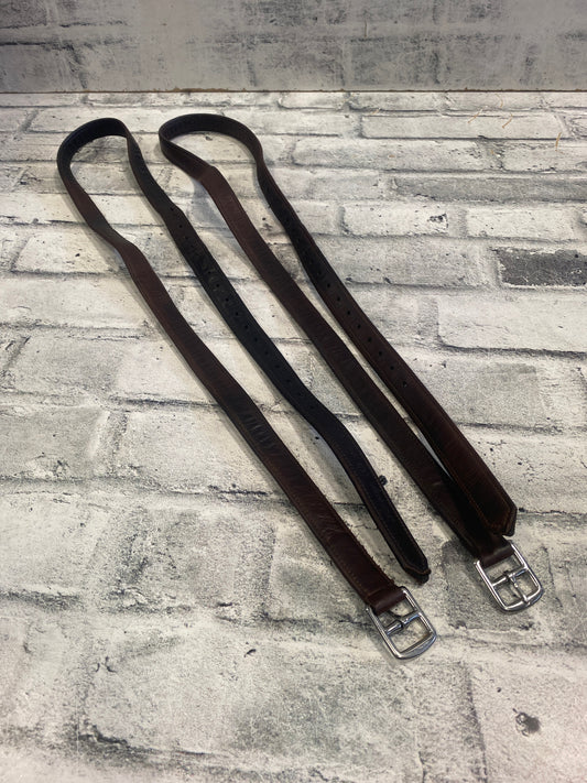 55" Amerigo Stirrup Leathers Brown