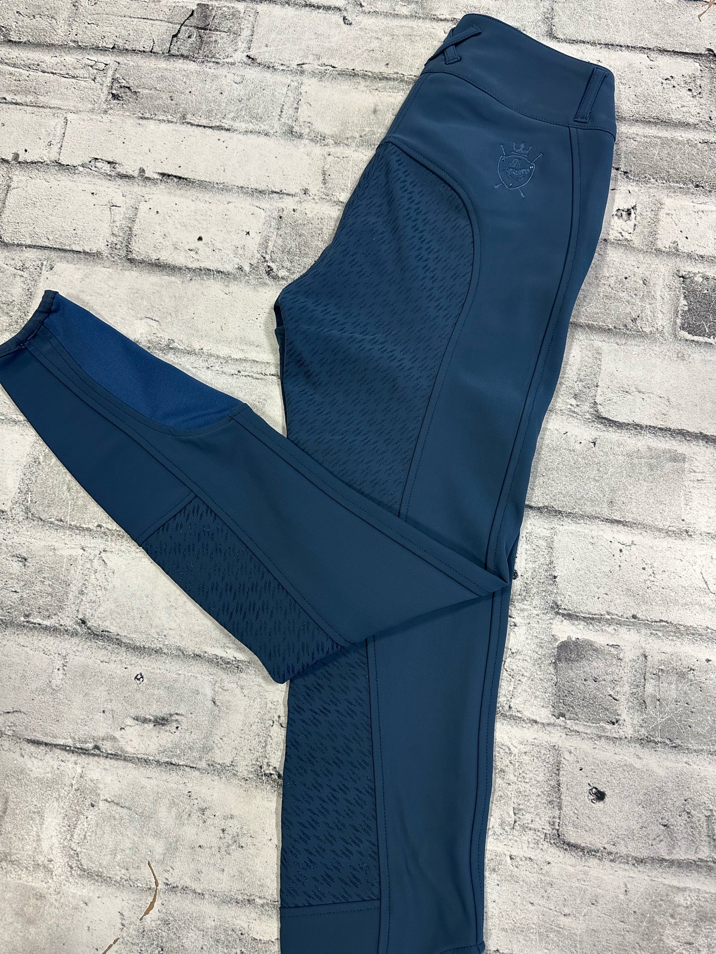 GoodRider FS Grip Breeches Steele Blue 24