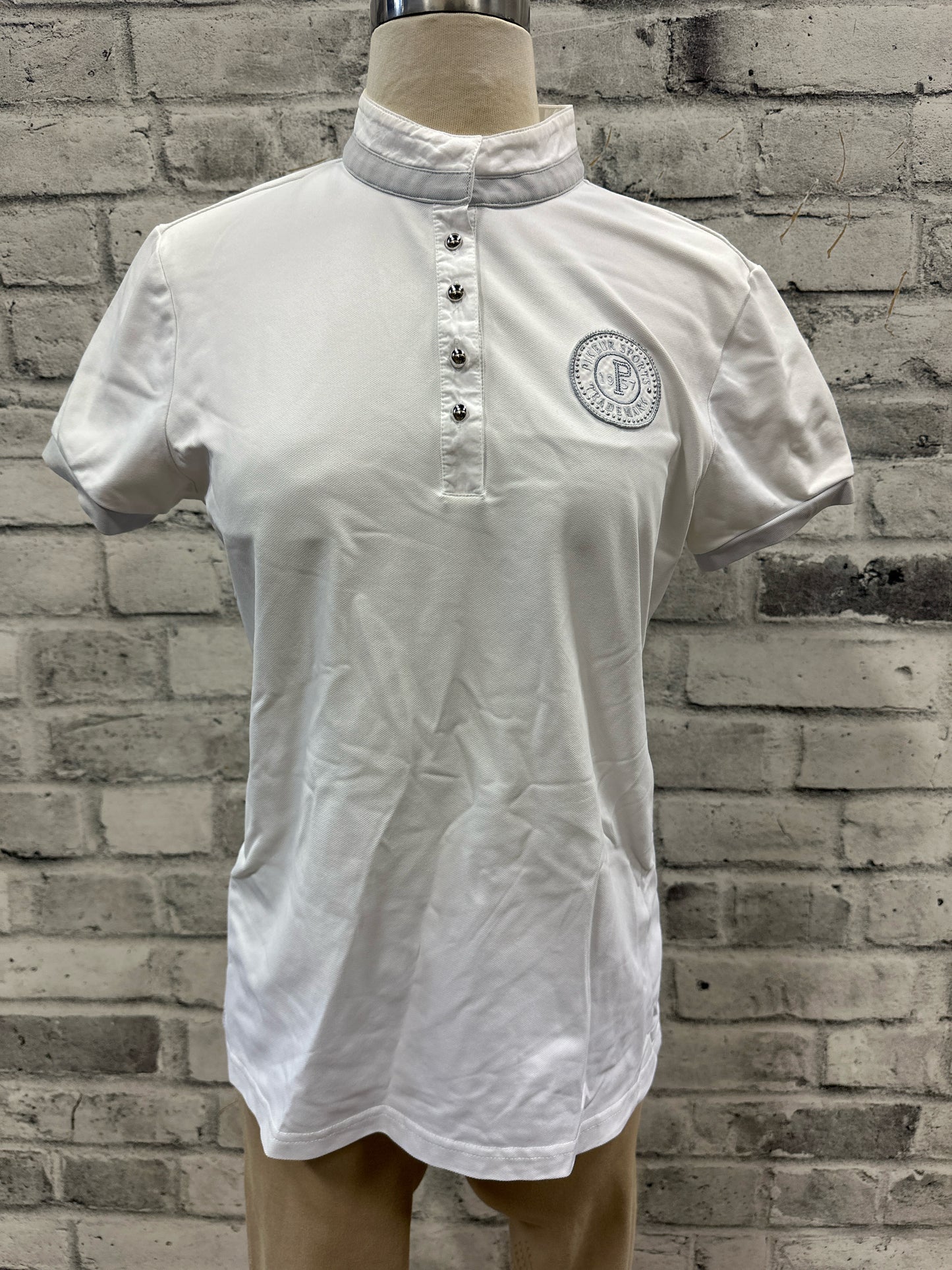 Pikeur SS Show Shirt White US 8 (EU 38)