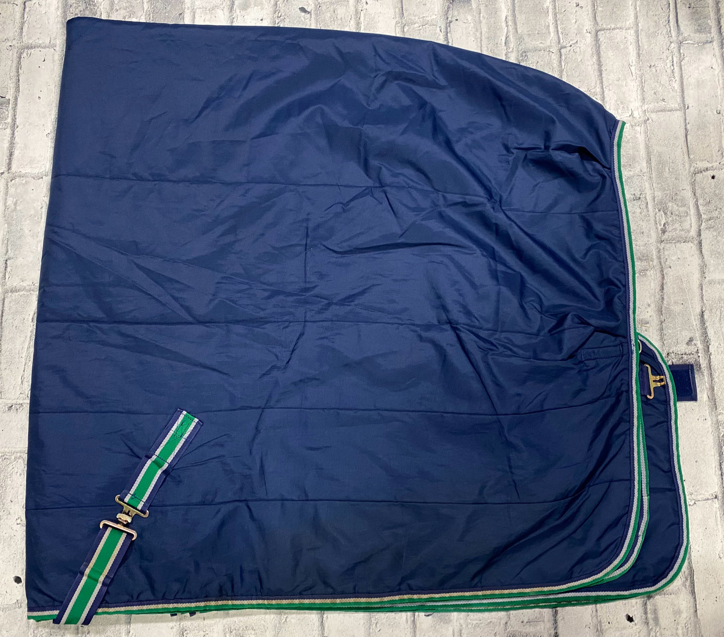 78" 150g Bucas Stable Blanket Blue/Green