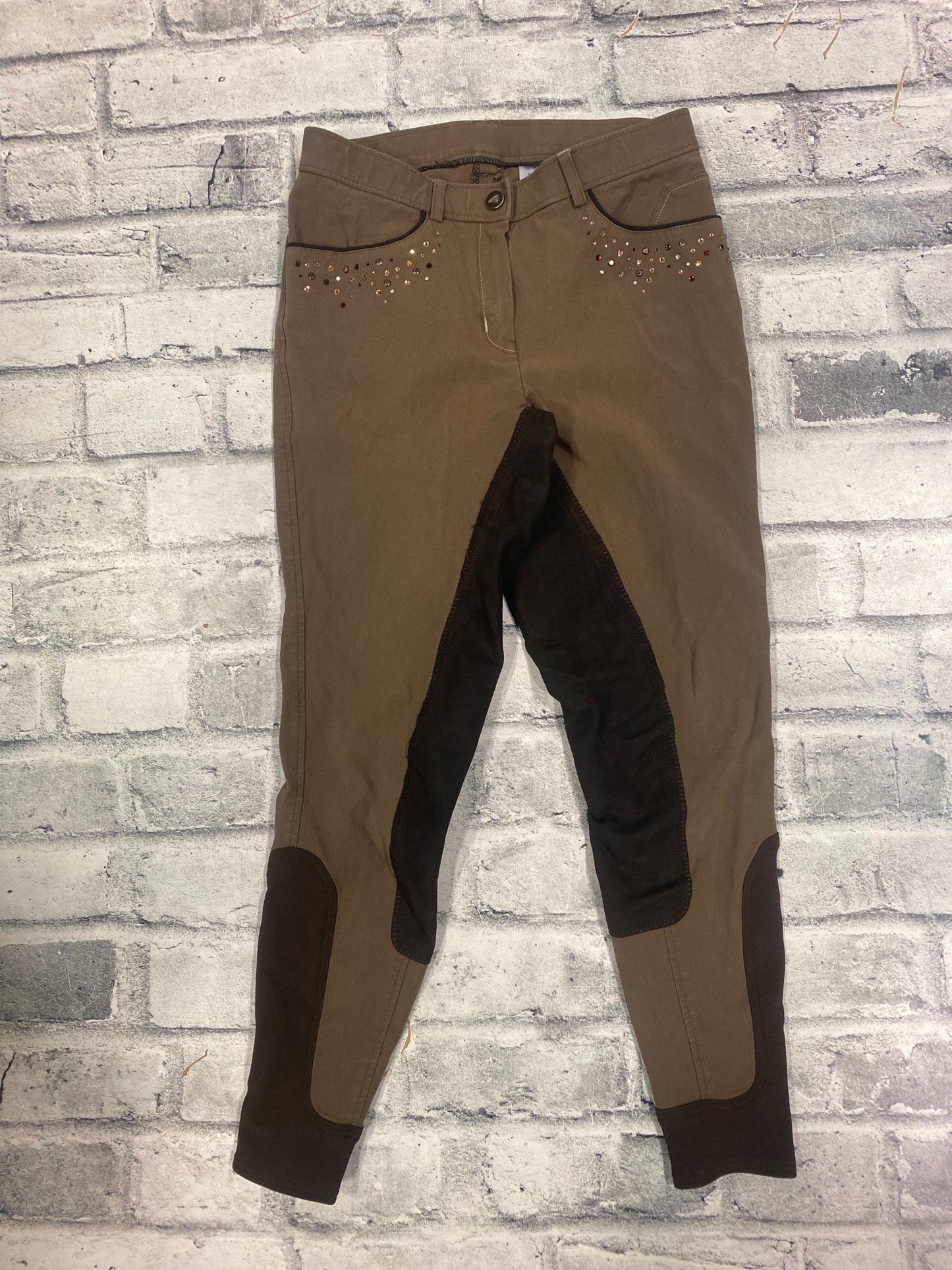 Euro-Star Laura de Luxe FS Breeches Brown 28