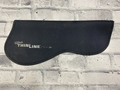 Thinline Non-Slip Half Pad Black