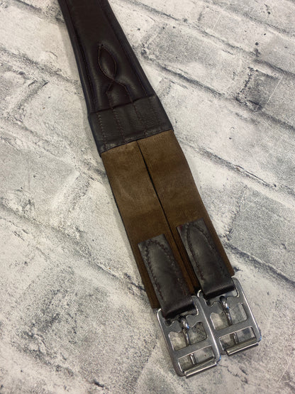 48" One Sided Elastic Leather Girth