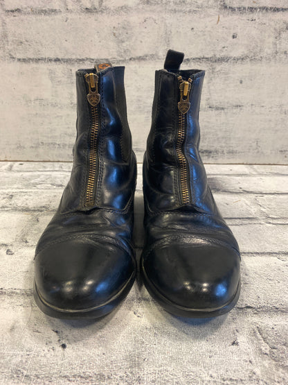 Ariat Zip Up Paddock Boots Black 7B