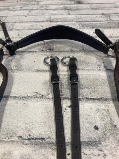 Mondega Breastplate w/ Elastic Adjustment Brown F
