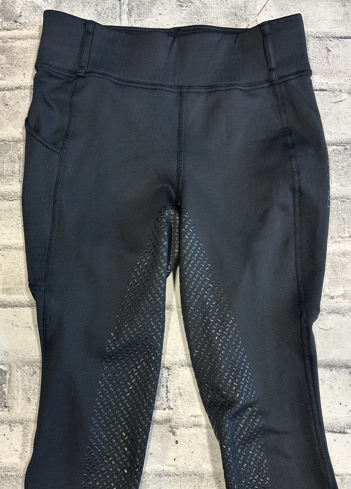 Elation Red Label FS Pull On Winter Breeches Charcoal M