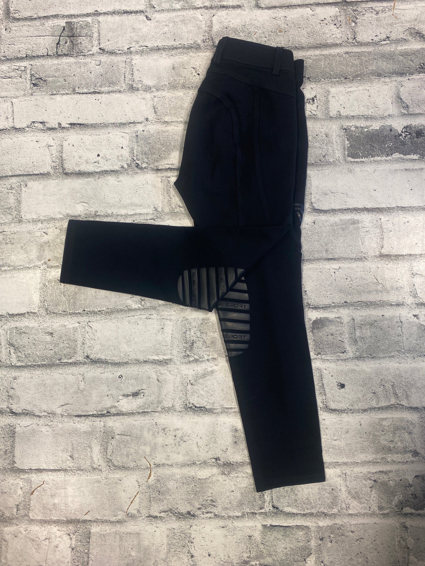 Elation Red Label KP Pull On Breeches Black Childrens M