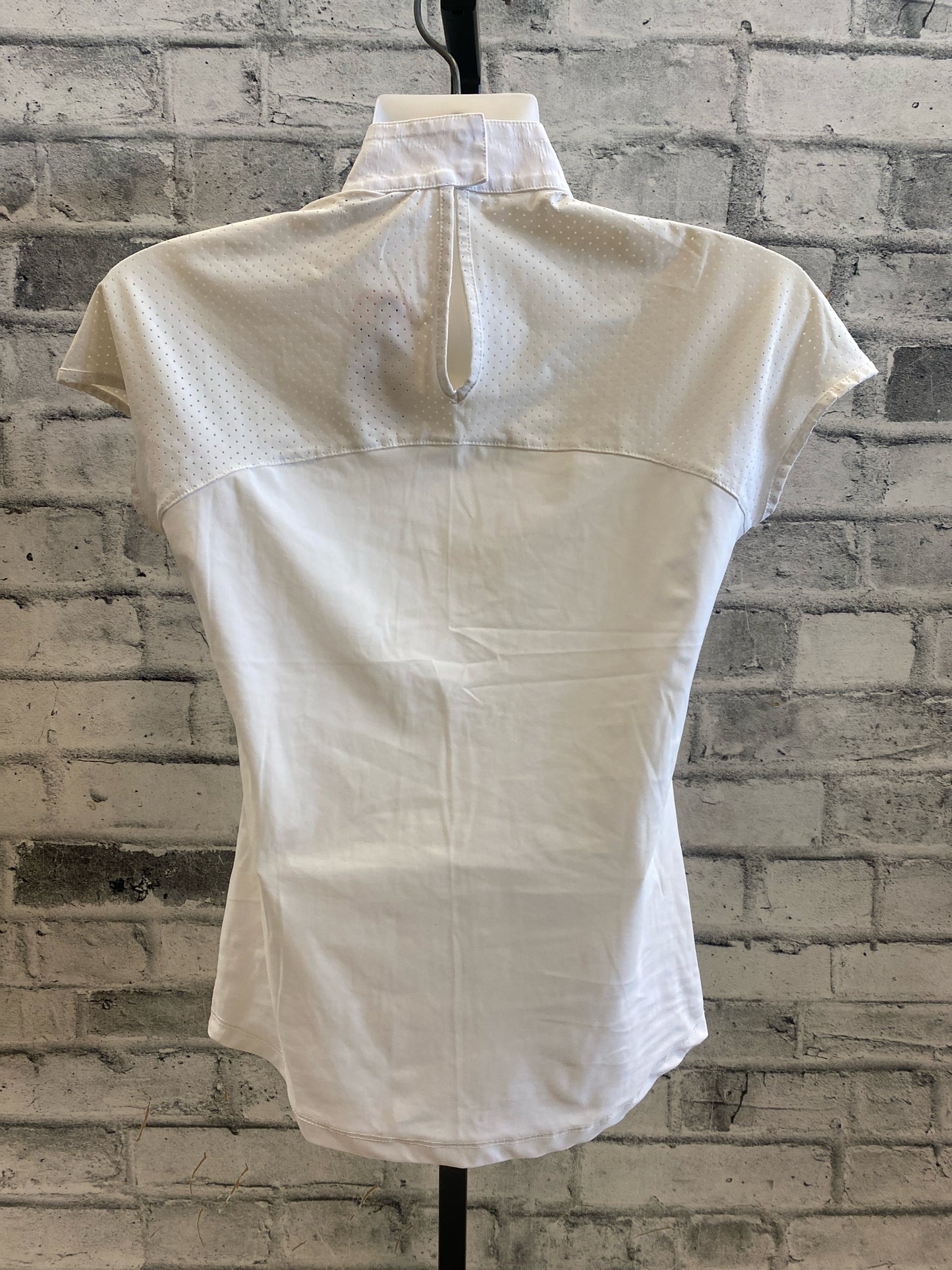 Cavalleria Toscana Breathable SS Show Shirt Cream S