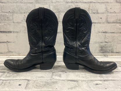 Boulet Cowboy Boots Black 8.5