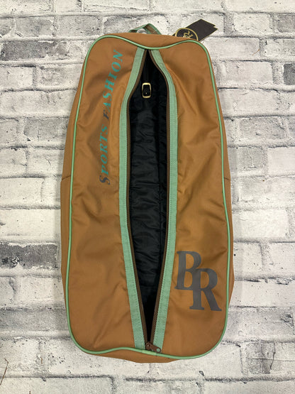 BR Bridle Bag Tan/Turquoise NEW