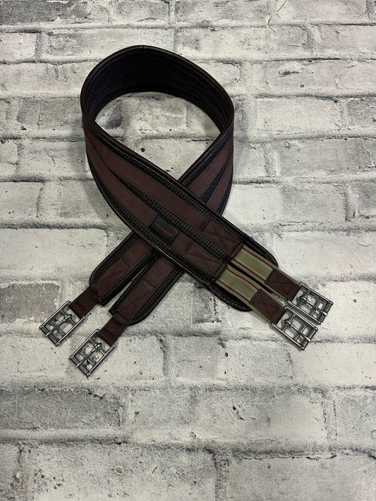 48" Thorowgood Neoprene Girth Brown w/ One Side Elastic