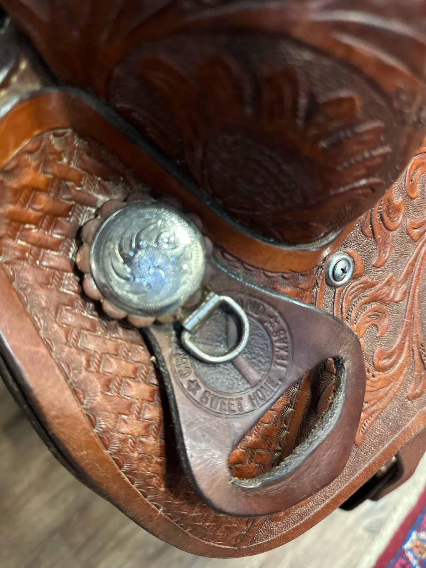 16" Circle Y All Around Roping Saddle + Breastplate (Full OH - 7" Gullet)