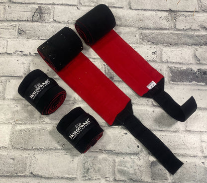 Horsewear Polos Red & Black