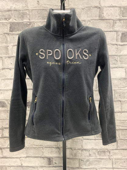 Spooks Equestrian Fleece Sweater Grey M