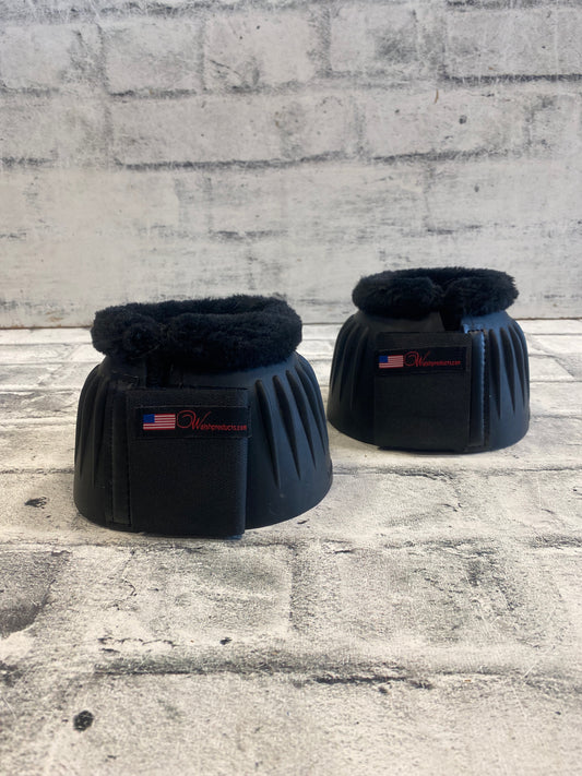 Walsh Fuzzy Bell Boots Black L