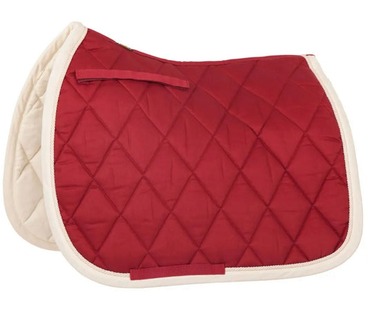 BR Event Revived Dressage Pad Full Maple Red