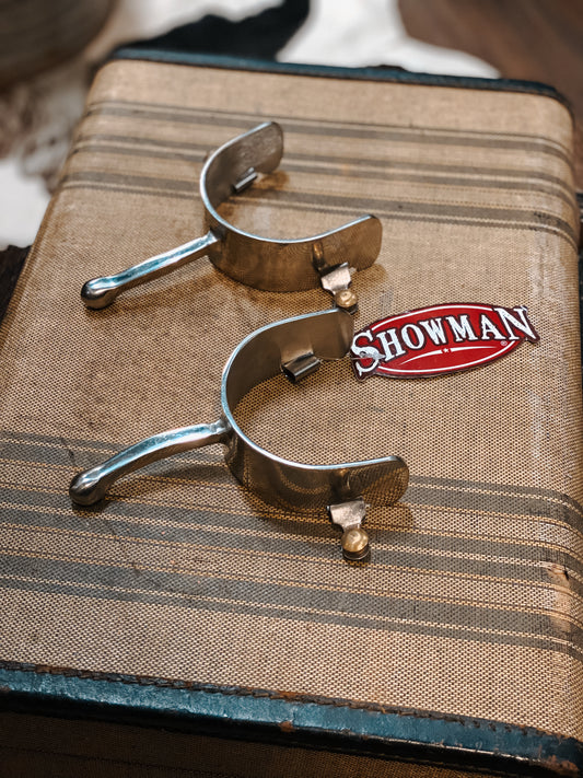 Showman Men's Long Post Ball Spurs