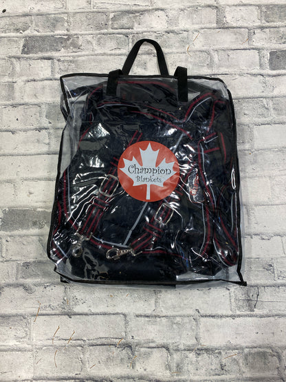 54" Champion 200g Winter Turnout Black & Red NEW