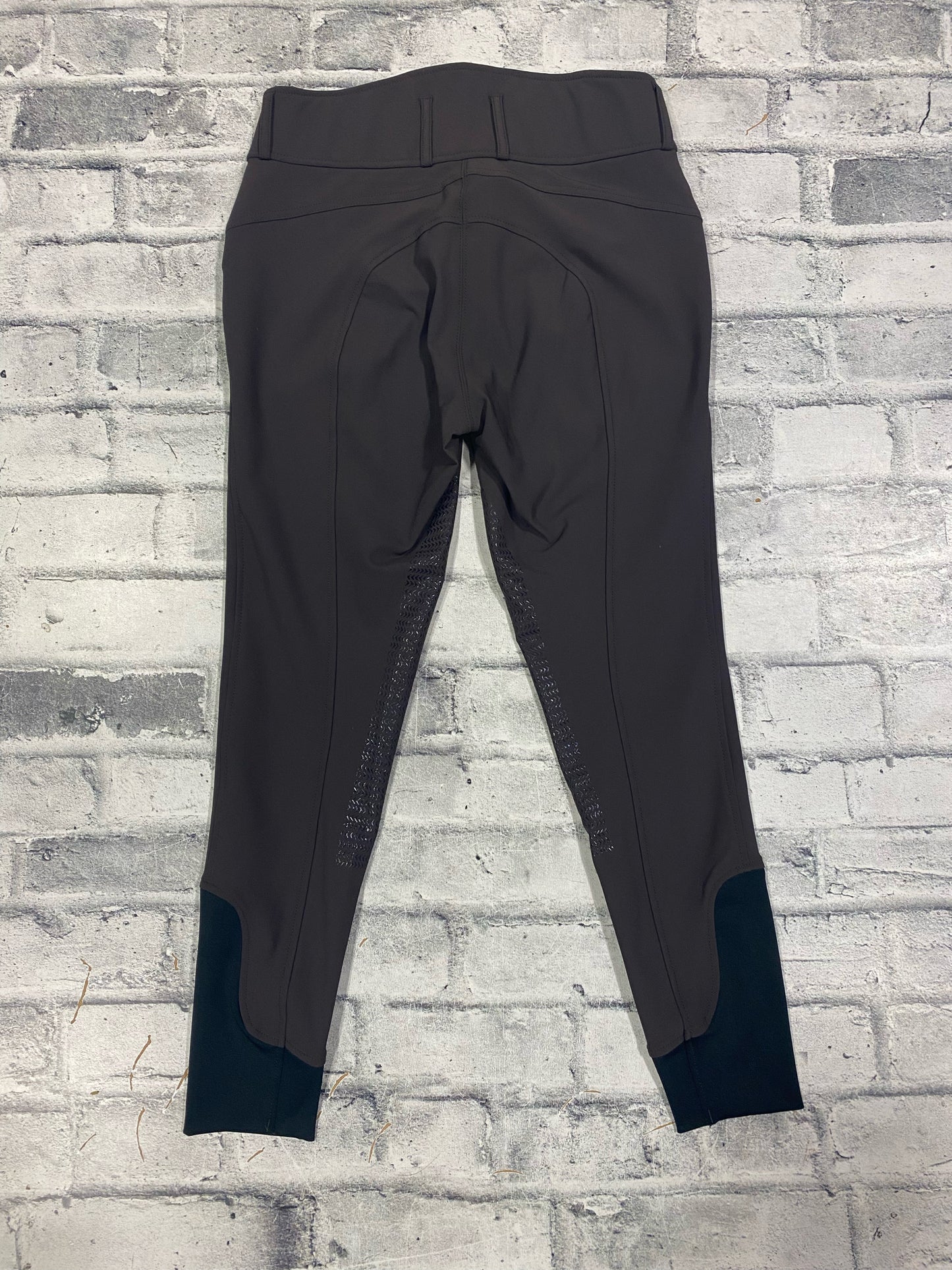 Elation Diamond Silicon Grip KP Breeches Brown 30R