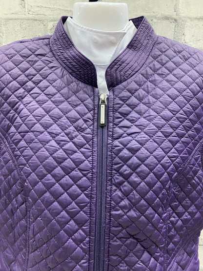 Asmar Quilted Vest Purple M