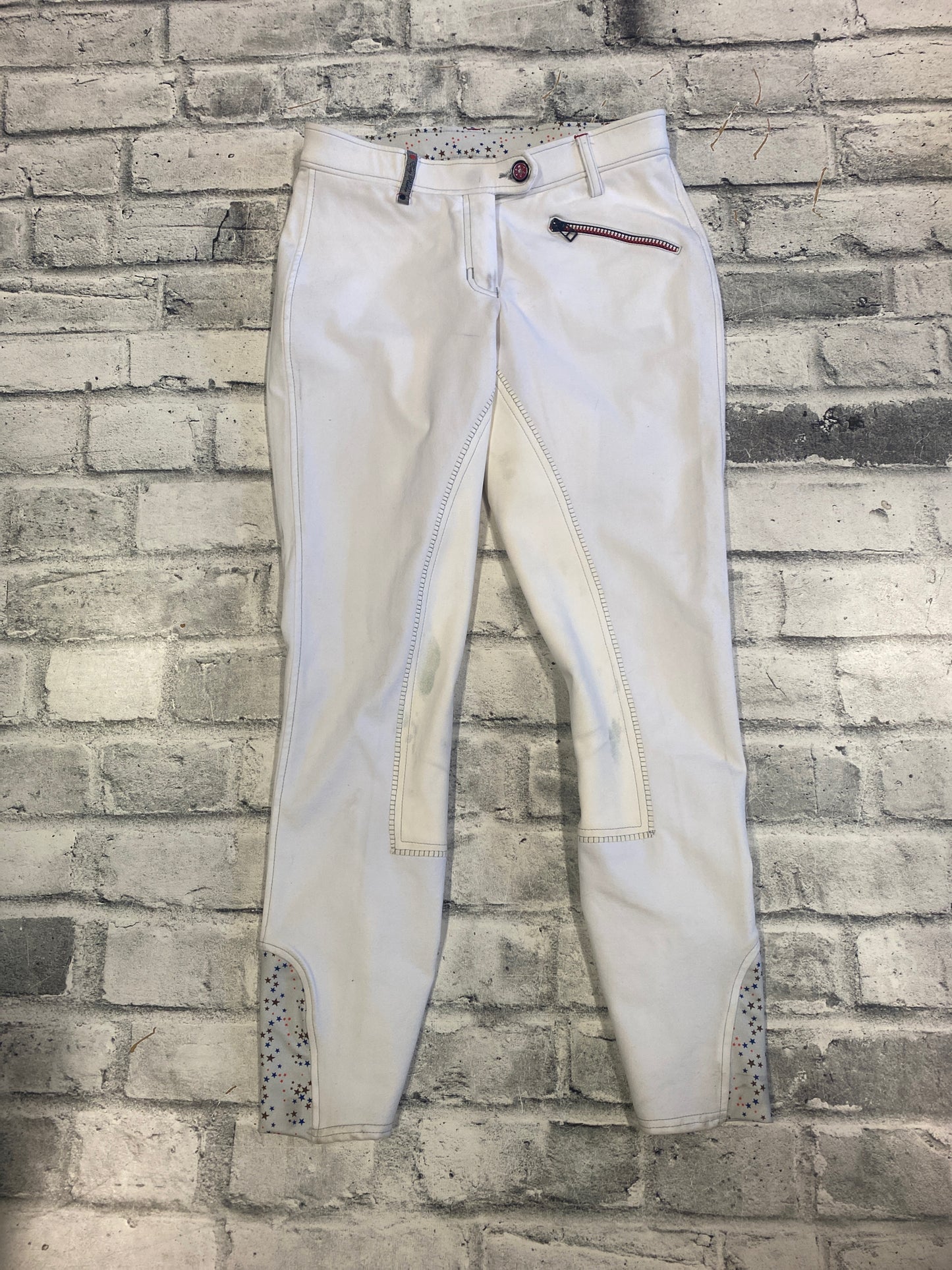 Euro-Star FS Breeches White 28