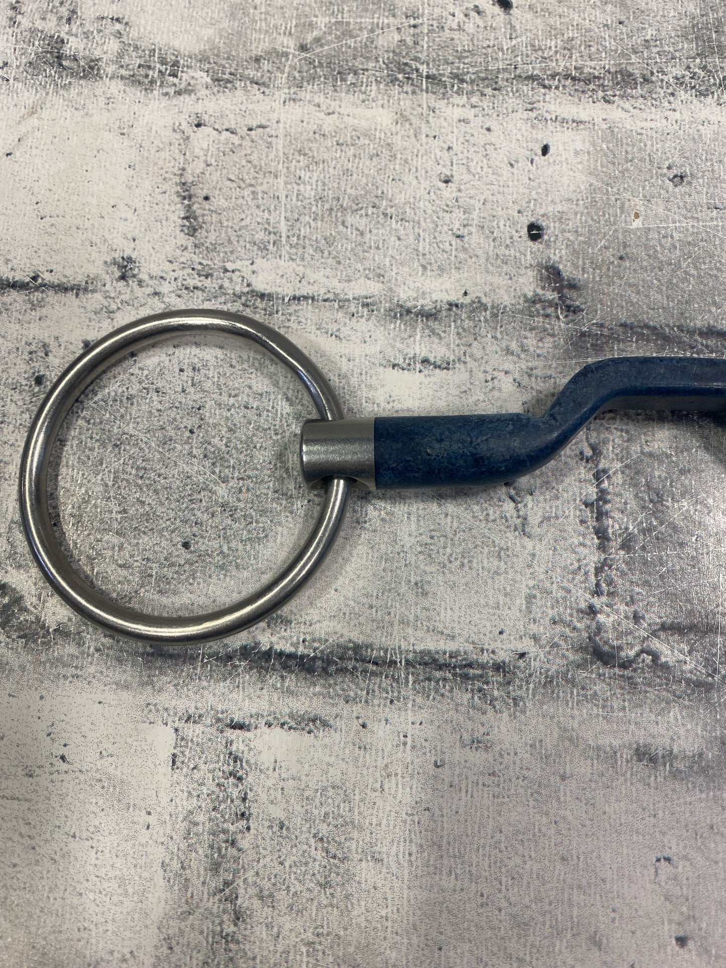 5.25" Loose Ring Bomber Happy Tongue Bit