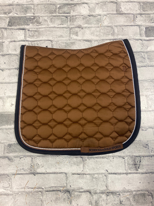 Schockemohle Sports Dressage Pad Copper/Navy F