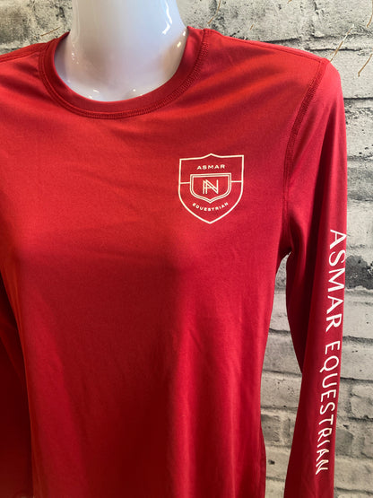 Asmar LS Shirt Red M