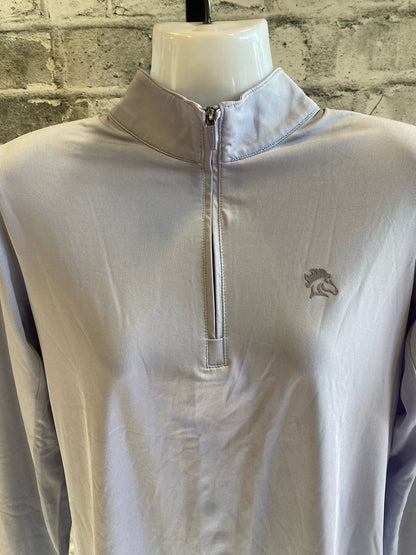 Tempo LS 1/4 Zip Shirt Lavender S