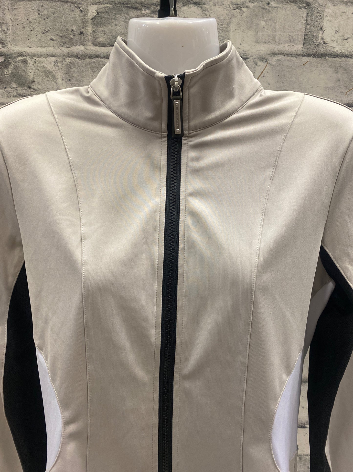 Asmar Zip Up Lightweight Jacket Grey/Black M