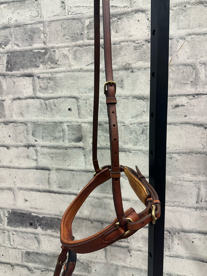 CWD Brown Padded Crank Noseband Cavesson F