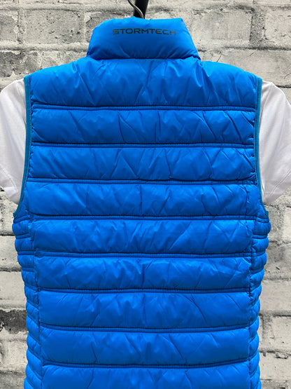 "New Stride" Puffy Vest Blue S/M NEW