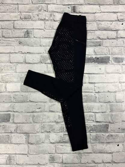 Kerrits Pull On Winter Riding Tights Black XL