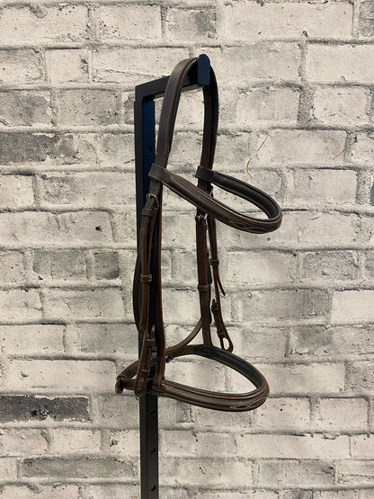 Fancy Stitch Hunter Bridle Brown F