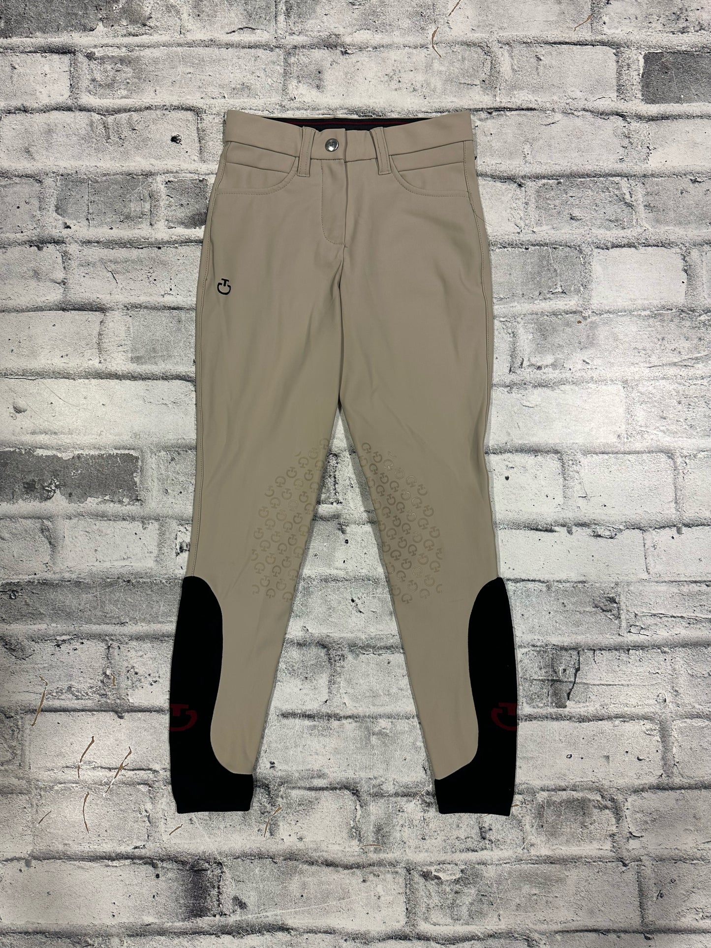 Cavalleria Toscana KP Breeches Tan Childrens 10