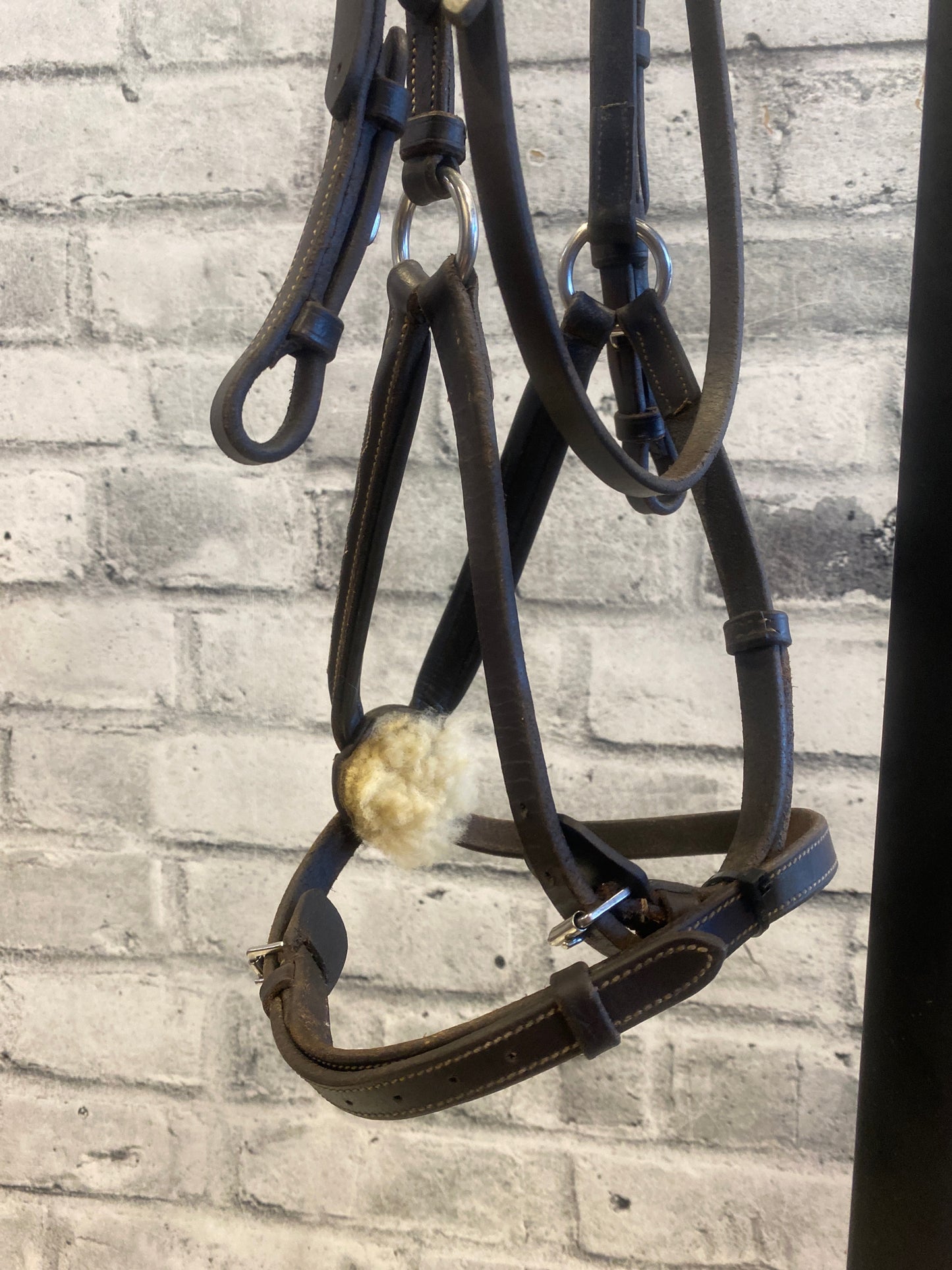 Fancy Stitched Figure 8 Bridle Brown F