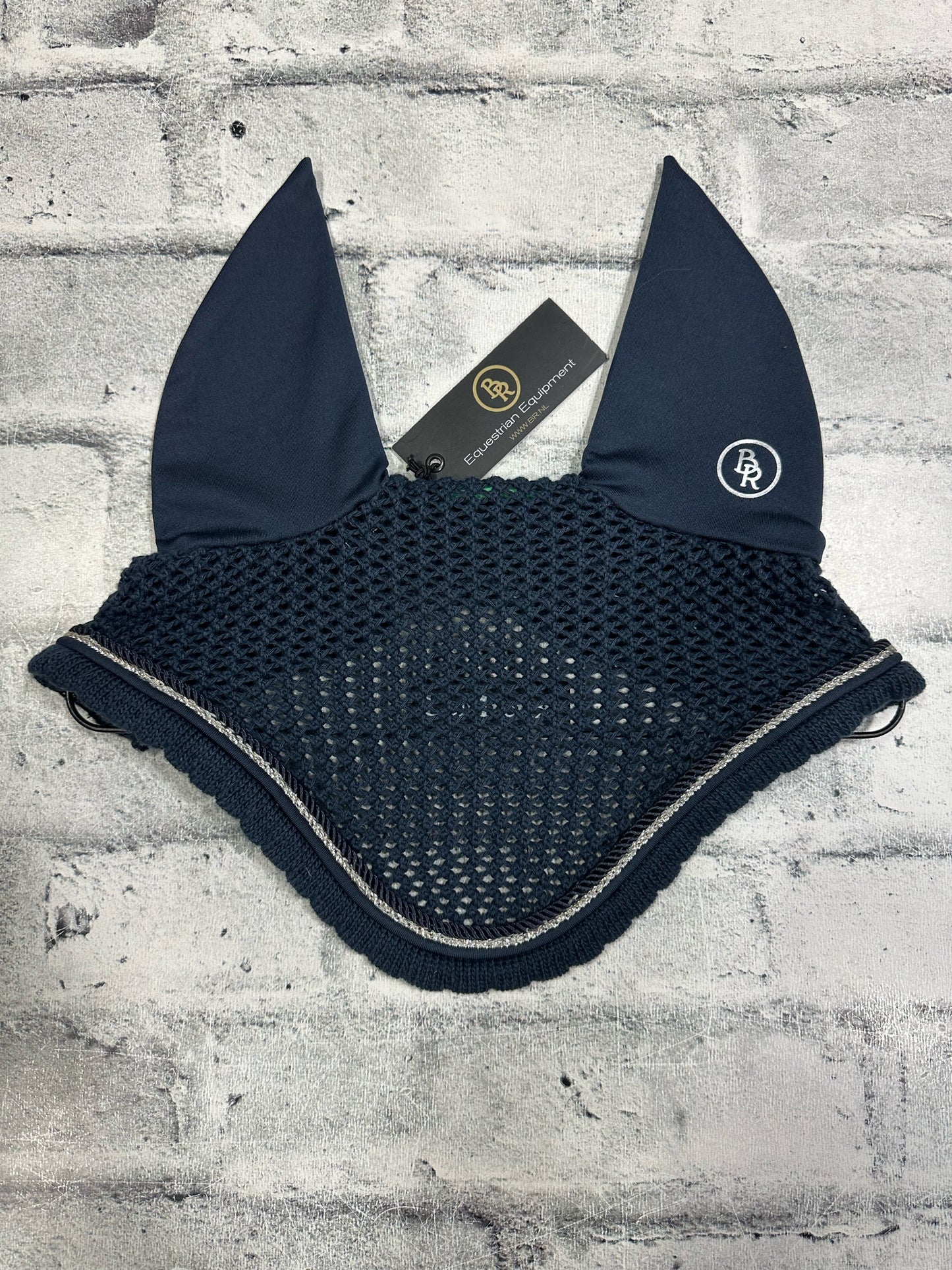 BR Fly Bonnet Navy Cob NEW
