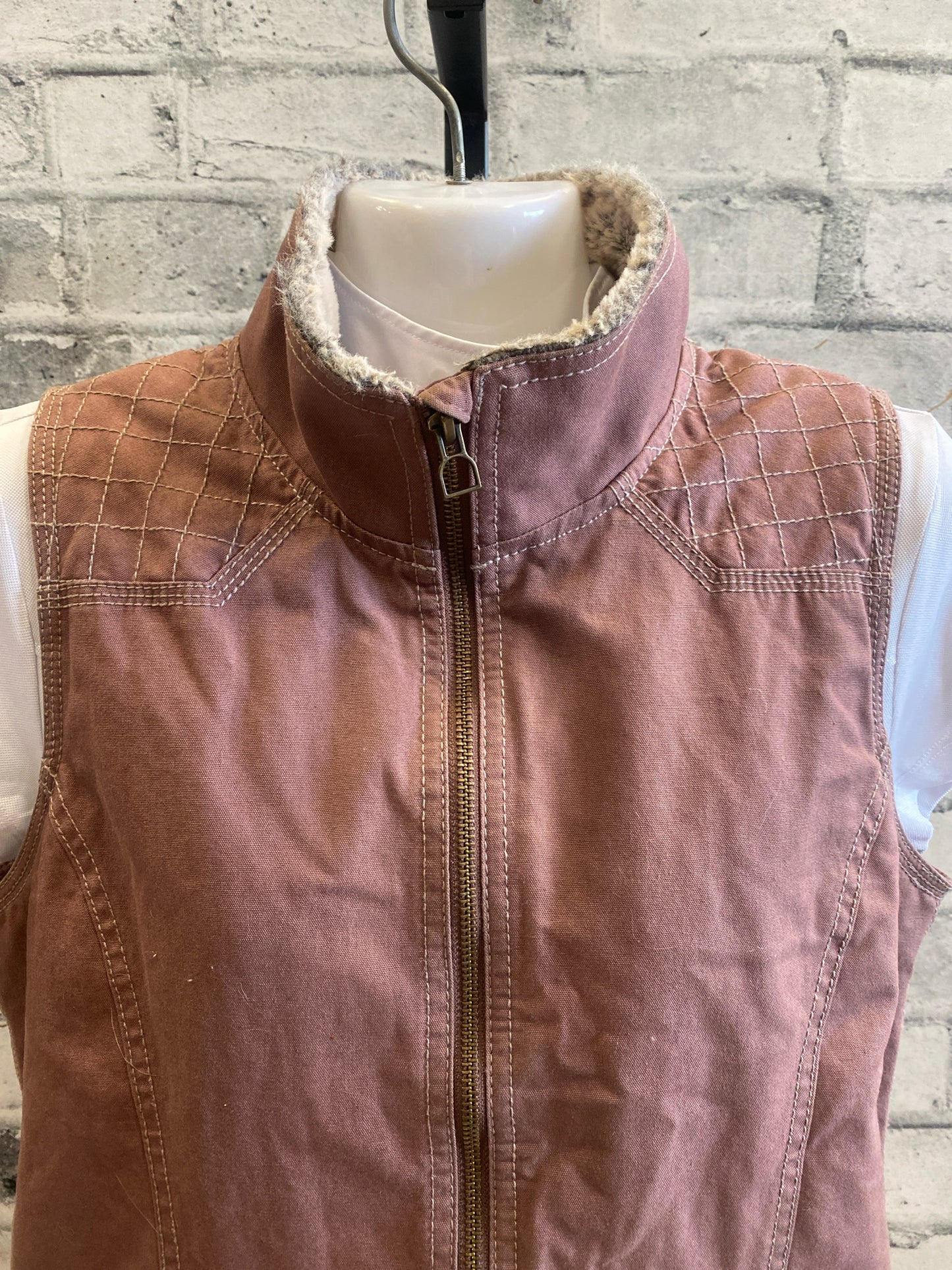 Noble Outfitters Canvas Vest Blush S