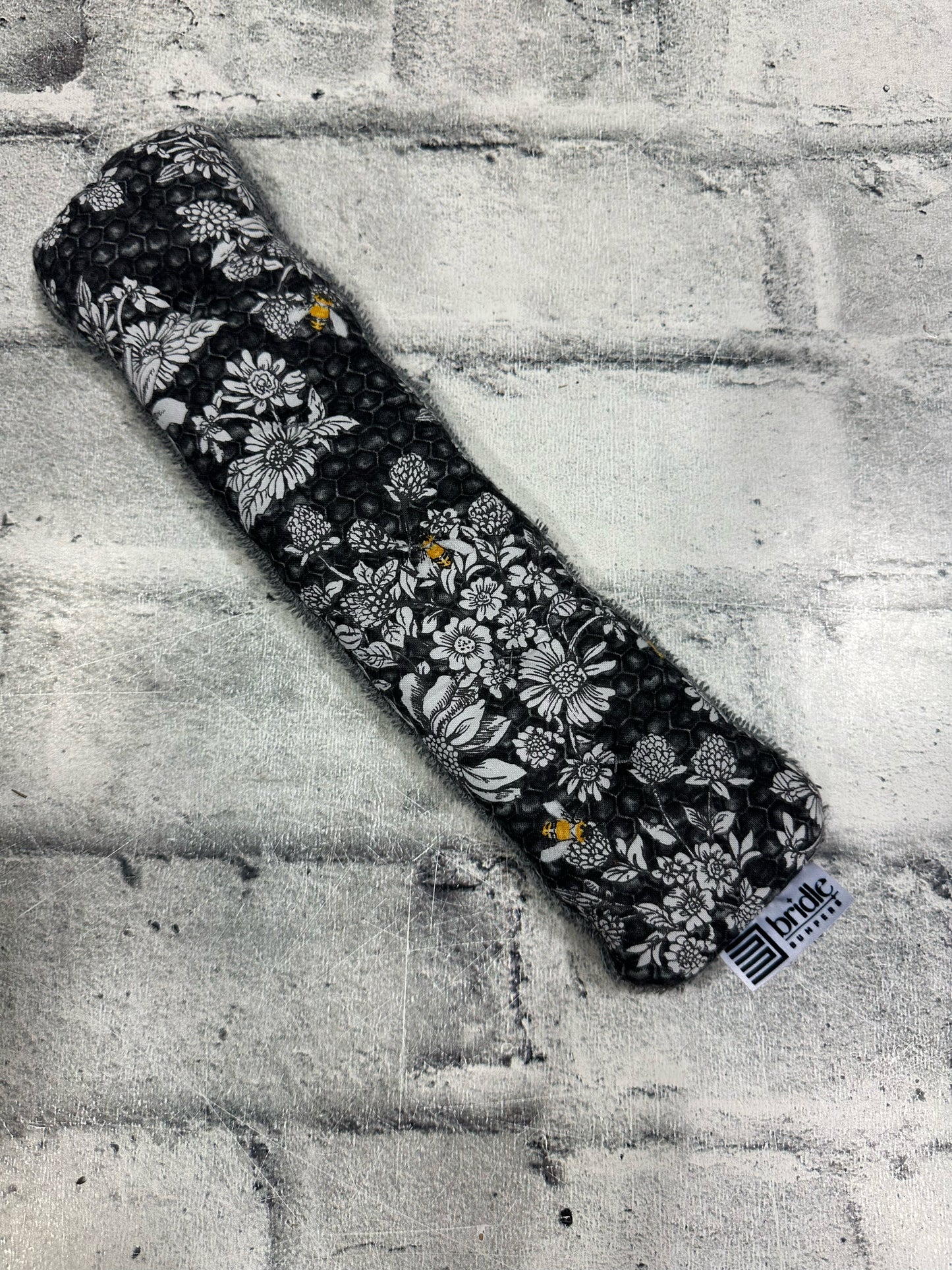 Bridle Bumper Grey Floral