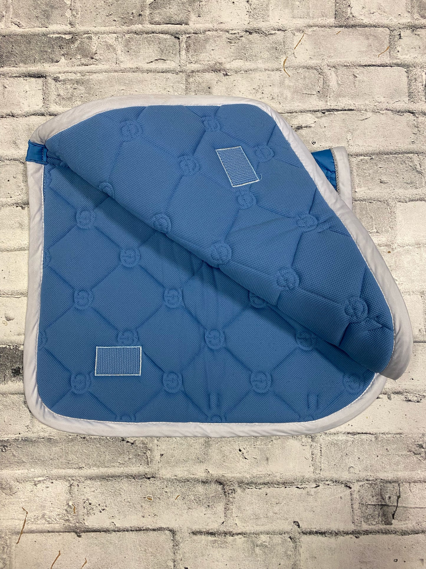 Equestrian Stockholm AP Pad Blue & White Pony