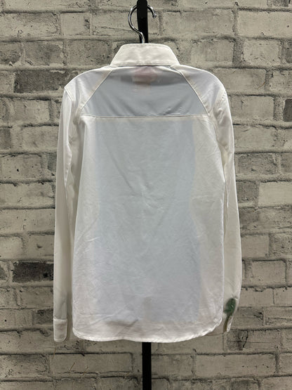 RJ Classics LS Show Shirt White Childrens M