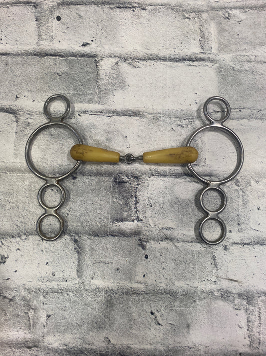 5" Happy Mouth Jointed 3-Ring Gag