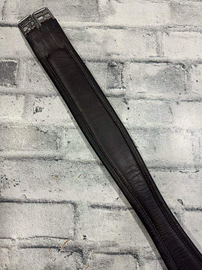 52" Americana Leather Girth Brown w/ One Side Elastic